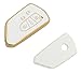 vurbemes 360 Degree Soft TPU Protector Key Fob Cover Case fit for Volkswagen VW ID3 ID4 ID5 MK8 Golf 8 GTI Skoda Octavia Smart Remote Key Fob (White)