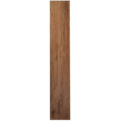 Tivoli II Self Adhesive Vinyl Floor Planks, 10 Pack - 6" x 36", Medium Oak - Peel & Stick, DIY Flooring - Natural Wood Grain Feel for Kitchen, Dining Room & Bedrooms by Achim Home Decor Cover