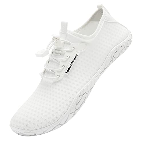 IceUnicorn Strandschuhe Badeschuhe Damen Herren Schwimmschuhe Aquaschuhe...