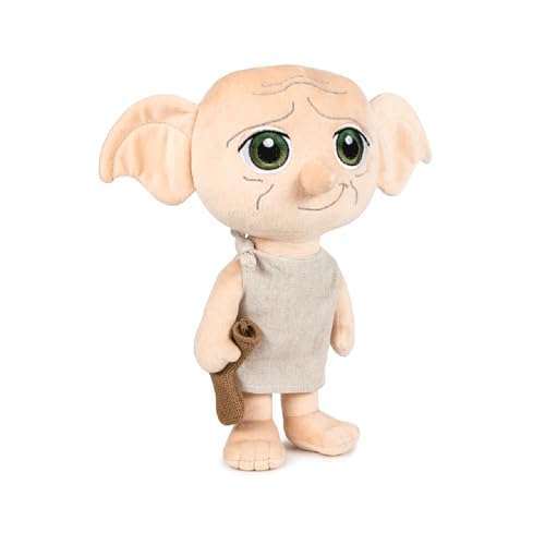 Play by Play Harry Potter Plüsch Figuren – Dobby, Severus Snape, Eule, Sprechender Zauberhut & Schlüsselanhänger – Kuscheltier/Plüschtier/Figur