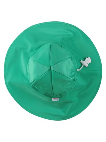 Image of RuffleButts Baby-Girls Sun Hat Floppy Wide Brim UPF 50+ - Baby Sun Hat with Sun Protection
