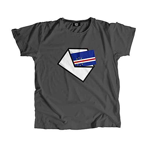 T-shirt Cape Verde Mail unisexe en coton pour homme et femme