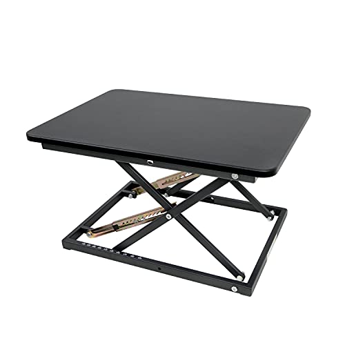 STANDNEE Standing Desk Converter Height Adjustable Stand Up Desk Riser - Supports 300 lbs, Fully...