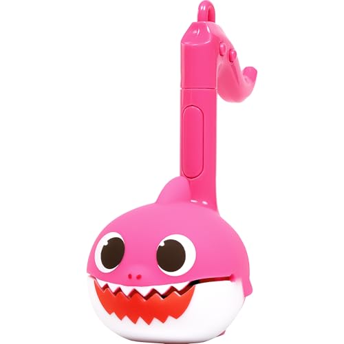 Otamatone Melody [Special Baby Shark Edition] Portable Mini Size Electronic Keychain Musical Toy from Japan – by Maywa Denki [English Instructions] – Mommy Shark