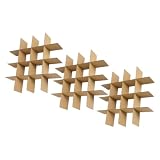18 St&uuml;ck Kartonteiler F&uuml;R Umzugskartons Trennw&auml;Nde Aus Pappe Zum Verpacken Von Geschirr Gl&auml;Sern Box-Einsatzteiler F&uuml;R Versand Und Umzug 33.50 X 8.00 X 0.30 cm