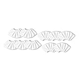 FSLLOVE FANGSHUILIN 10 Stück Bürstenkopfabdeckung Titel Fit für KARCHER SC2 SC3 SC4 SC5 Steam Cleaner Accessor.