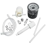 8H033305 Oil Change Filter Kit with 15400-RBA-F01 Oil Filter and 16900-SA5-004 Fuel Filter