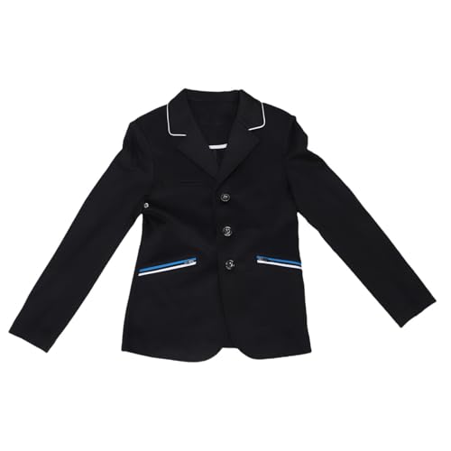 Chaqueta ligera para montar a caballo transpirable infantil con mezcla de algodón confortable 5