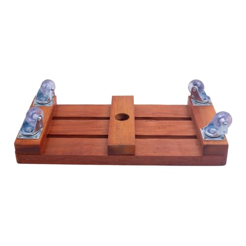 Suporte Para Vaso De Planta Jardineira 20x40cm Rodinhas de Gel