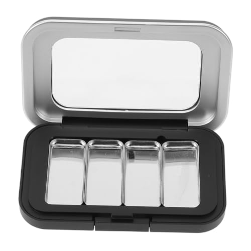 NOLITOY 磁吸収納ボックス 小型メイクアップパレット 耐久性 鉄製 収納ケース なし マグネット式アイシャドウ チーク兼用ケース