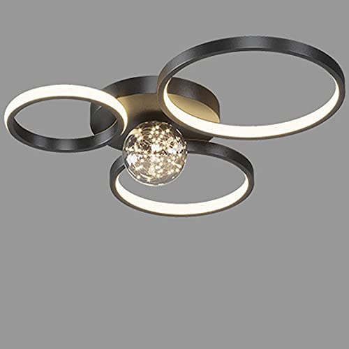 Chandelier LED dimmable suspension de plafond plate DANSAGE