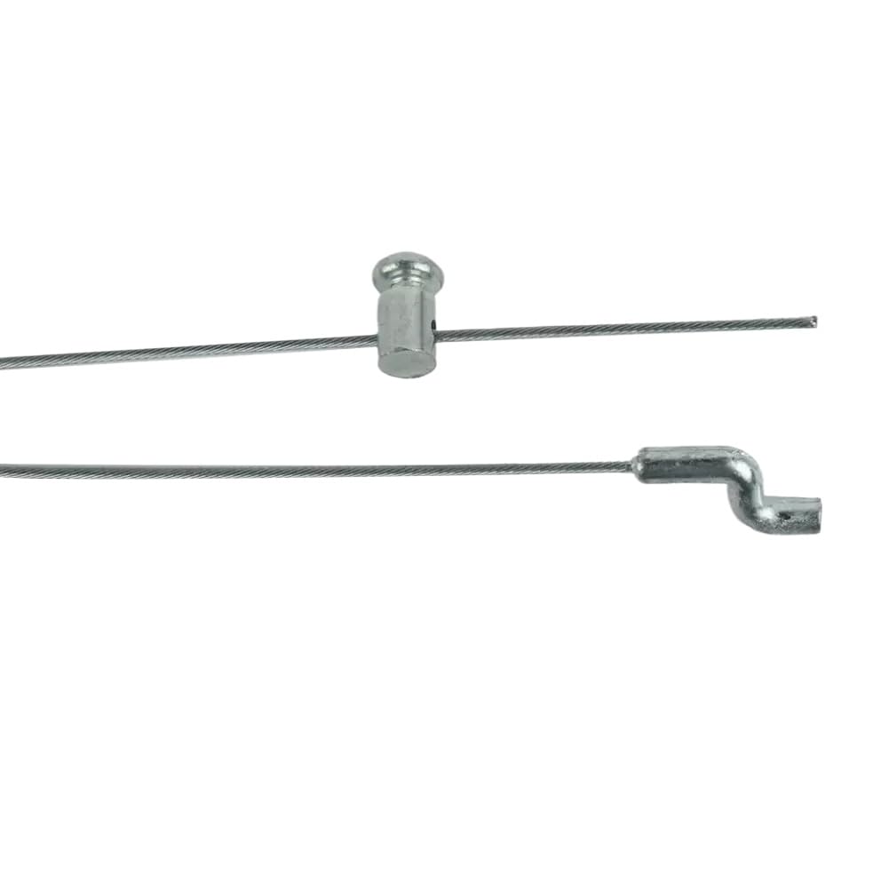 Kit de reparación de Acelerador de máquina de jardín motorizada Zhook Flexible con Tapa de Extremo Z y Boquilla de Acero Compatible con cortadoras de césped
