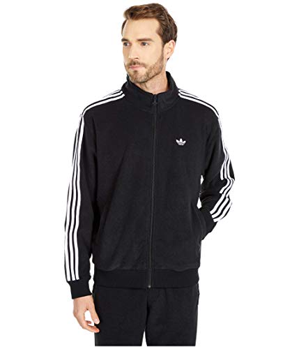 adidas Skateboarding Bouclette Jacket Black/White XL