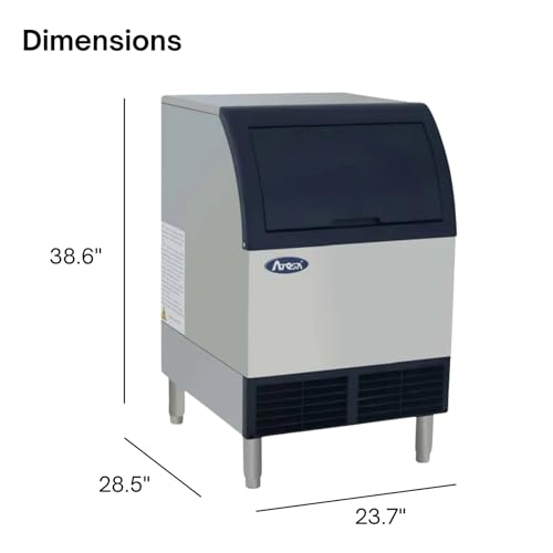 Máquina comercial fabricadora de hielo Atosa YR280-AP-161 miniatura 4
