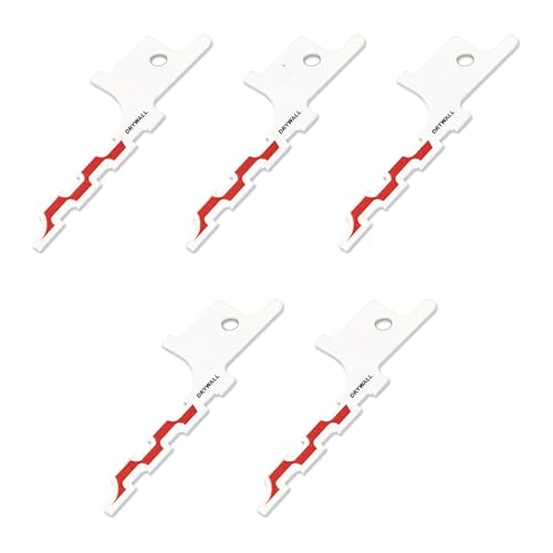 Ruimou 5PCS 48-00-1640 Reciprocating Saw Blade Suitable for Cutting Drywall,Gypsum Boards
