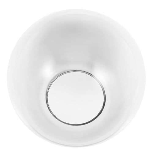 Image of SINOMAN Clear Glass Lamp Shade Round Transparent Glass Cover for Pendant Lights, Chandeliers, Ceiling Fixtures & Wall Sconces | Modern Light Shade for Home, Kitchen, Living Room & Bedroom