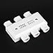 Tuner Pitch Pipe with Case E B G D A E Portable Acoustic Guitar String Pitch Pipe 6 Tones for Electric Acoustic Guitars