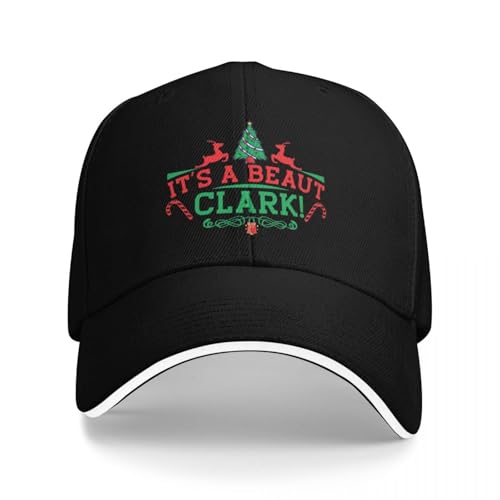 Es una Beaut Clark, Navidad, Vacaciones de Navidad, es una Belleza Clark Gorra de béisbol Bobble Hat Casco Duro Hip Hop Gorras de Hombre Mujer