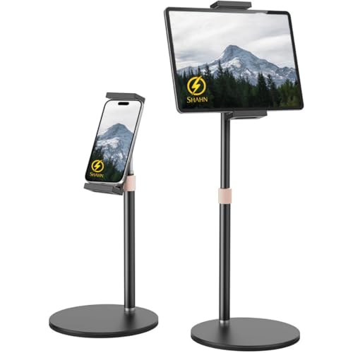 Shahn Tablet Stand Holder, Adjustable Height Tablet & Phone Stand...