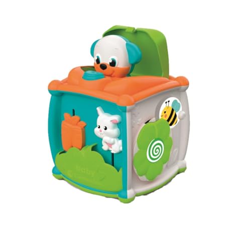 Cubo Interactivo Clementoni el regalo ideal de lógica para primer cumpleaños