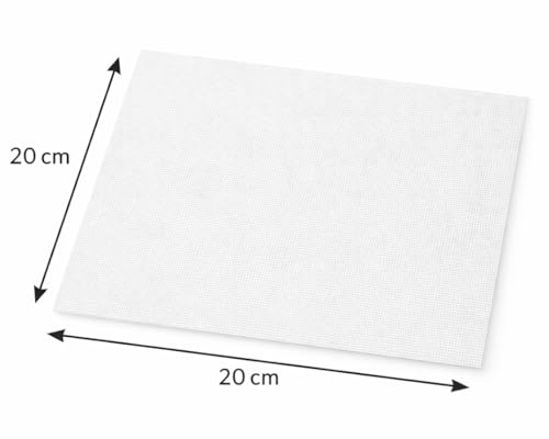 Nylon Mesh Pressing Wraps ohne Naht – Nahtlose Pressfolie aus Nylon | 15 & 25 Mikron Filtergewebe | Hitzebeständige & Reißfeste Press Sheets | Feinmaschige Filtertücher (15 Micron, 20x20cm)