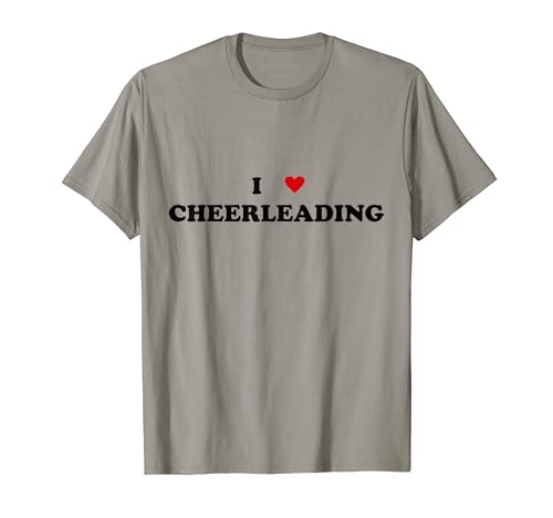 I Heart Cheerleader - Adoro le cheerleader Maglietta