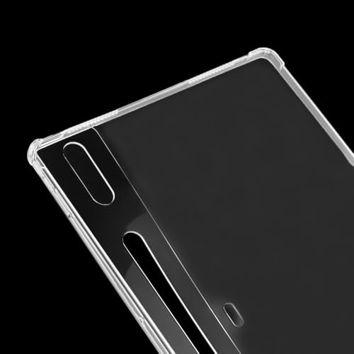 Funda Lenovo Tab Extreme 2023 transparente para ver series en casa con protector de pantalla 2