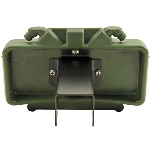 Claymore Hitch Cover Front Toward Enemy for for 2-Inch Standard Receivers - Durable, Weatherproof & Unique Tow Hitch Cover Pickup Truck Accessory Funny Claymore Mine Shaped - Thumbnail 2