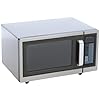 Commercial microwave with digital touch pad control 1 cubic feet interior stainless steel 1000 watts ul and nsf approved  urban country home decor