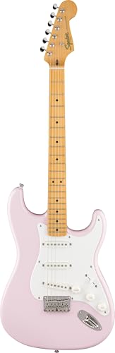 Squier by Fender/Classic Vibe '50s Stratocaster HT Maple Fingerboard Parchment Pickguard Shell Pink ??????