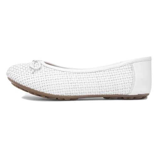 Ballerines plates Hush Puppies Janelle Woven chaussures en cuir souple pour femme