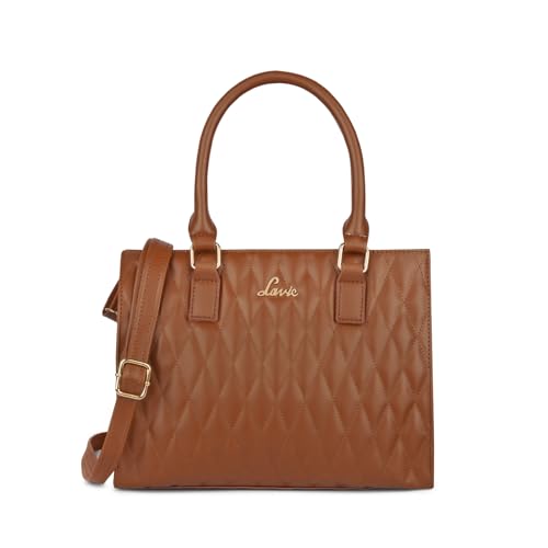 Image of Lavie Women's Stitch Shelly Medium Satchel Bag | Ladies Purse Handbag