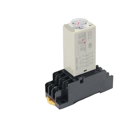 Relais temporisé H3Y-2 avec contacts en argent durables pour automatisme précis