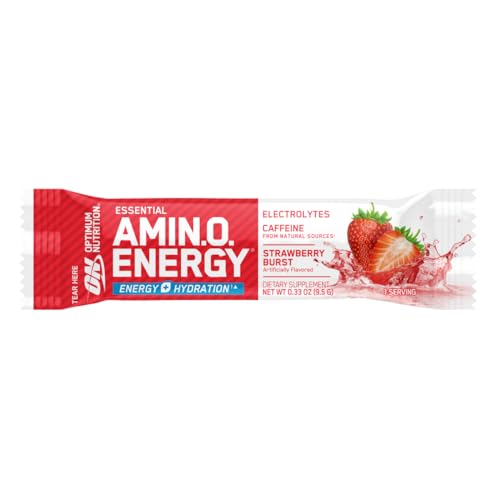 Optimum Nutrition Essential Amino Energy Plus Electrolytes Stick Packs, Energy Powder thumb #1