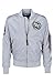 ALPHA INDUSTRIES MA- 1 Moon Landing Reversible Vestes, Silver, XXL Homme