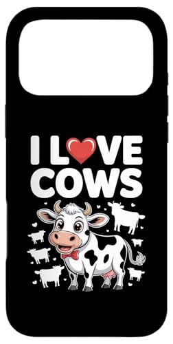 I Love Cows ���킢�� ���� �� �f�U�C�� �y���� �X�}�z�P�[�X iPhone 17 Pro Max �p
