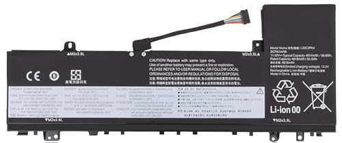 Batterie L22M3PA4 pour Lenovo Slim 5 avec autonomie longue durée de 56.6Wh 4914mAh 11.52V