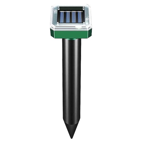 モグラ撃退器 ソーラー式 もぐら退治 モグラ 撃退 モグラ駆除 モグラ退治 もぐら駆除 蛇撃退 防水防塵 省エネ 簡単 安全 差し込む式 地面に挿す 動物撃退器 庭 畑 家庭菜園 設置簡単