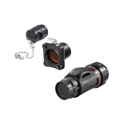 BD-24 �v���X�`�b�N�q��v���O 24 �R�A �f�[�^�M���`���d�� �I�X�ƃ��X�̃v���O �Y�Ɨp�R�l�N�^(Flange reverse installation)