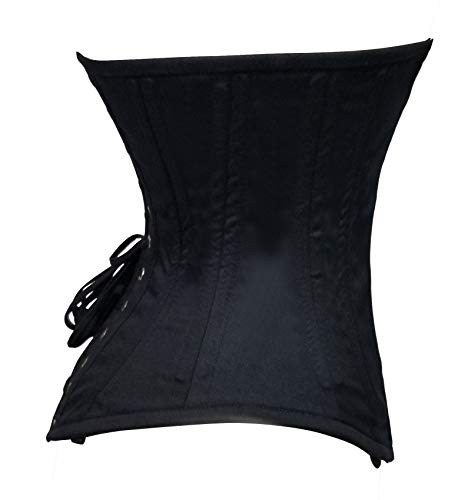 luvsecretlingerie Heavy Duty 26 Double Steel Boned Waist Training Velvet Underbust Tight Shaper Corset #8023-VE3