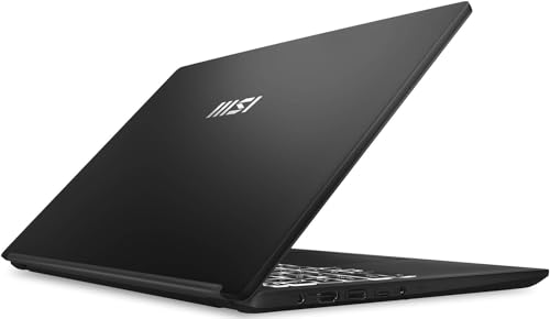 Image of MSI Modern 15 Laptop, 15.6 inch FHD Display, Intel Core i5-1235U Processor, 16GB RAM 1TB PCIe SSD, Wi-Fi 6, Bluetooth, Backlit Keyboard, SD Card Reader, Windows 11 Home, Black