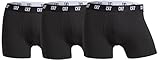 Lieferumfang: 1 Pack CR7 Boxershort im 3er Set Farbe: Schwarz in Gr. 2XL. Erhältlich auch in Grau und Weiß, sowie in den Größen S, M, L, und XL.