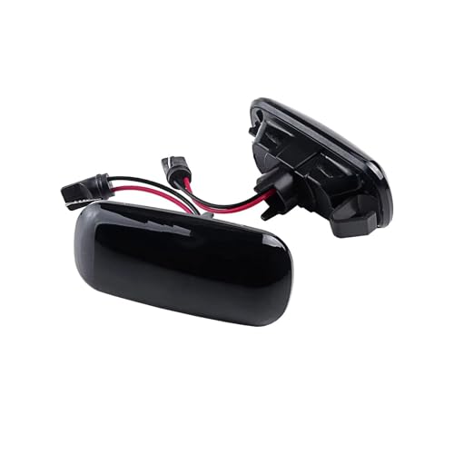 Intermitente lateral LED con lente ahumada negra para Audi A3 8P y A4 B6 B7