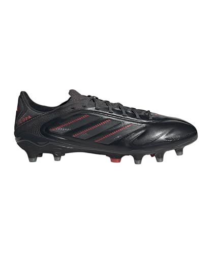 adidas Chaussures de football - Cames COPA Pure III Elite FG Pure Victory - Blanc - Gris noir - 41 1/3