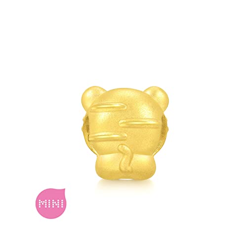 Image of CHOW SANG SANG 999 24K Solid Gold Mini Charm Chinese Zodiac Lovely Cute Animal Mini Charm Bracelet for Women