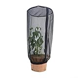 Gartennetz mit Reißverschluss für Tomaten, Obst, Gemüse, Heidelbeere, Baumkulturen gegen fliegende Schädlinge und Tiere (1 Stück, groß)