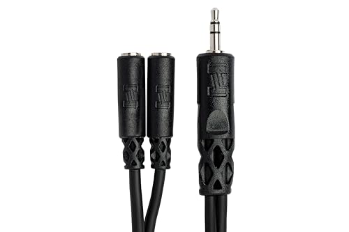 Hosa YMM-232 Cable divisor 3.5 mm TRS a dos 3.5 mm TRSF miniatura 4