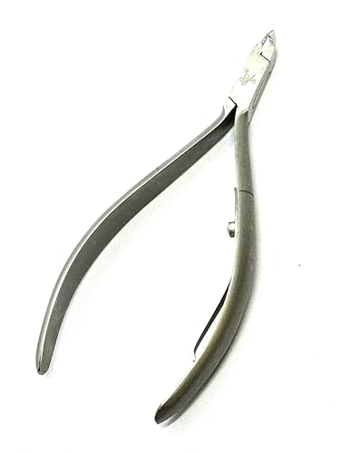Alicate Cortauñas JOYA - 11,5 cm, Corte Recto Punta Delgada Uñas Encarnadas - Acero Inoxidable Forjado Solingen Alemania - Pedicura Podología Profesional