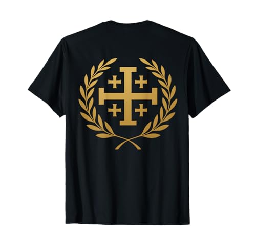 Jerusalem Cross - Catholic Templar Knight Maglietta