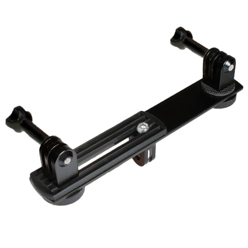 GLIDER GoPro 用 アクセサリー デュアルマウント アダプター 二股 並列 比較動画 アクションカメラ DJI Osmo Pocket3 Action5pro ゴープロ GLD6625MJ249